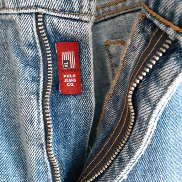 Polo Ralph Lauren Saturday Jeans Women's 10 x 29 Blue Straight Leg 100% Cotton - Picture 9 of 13